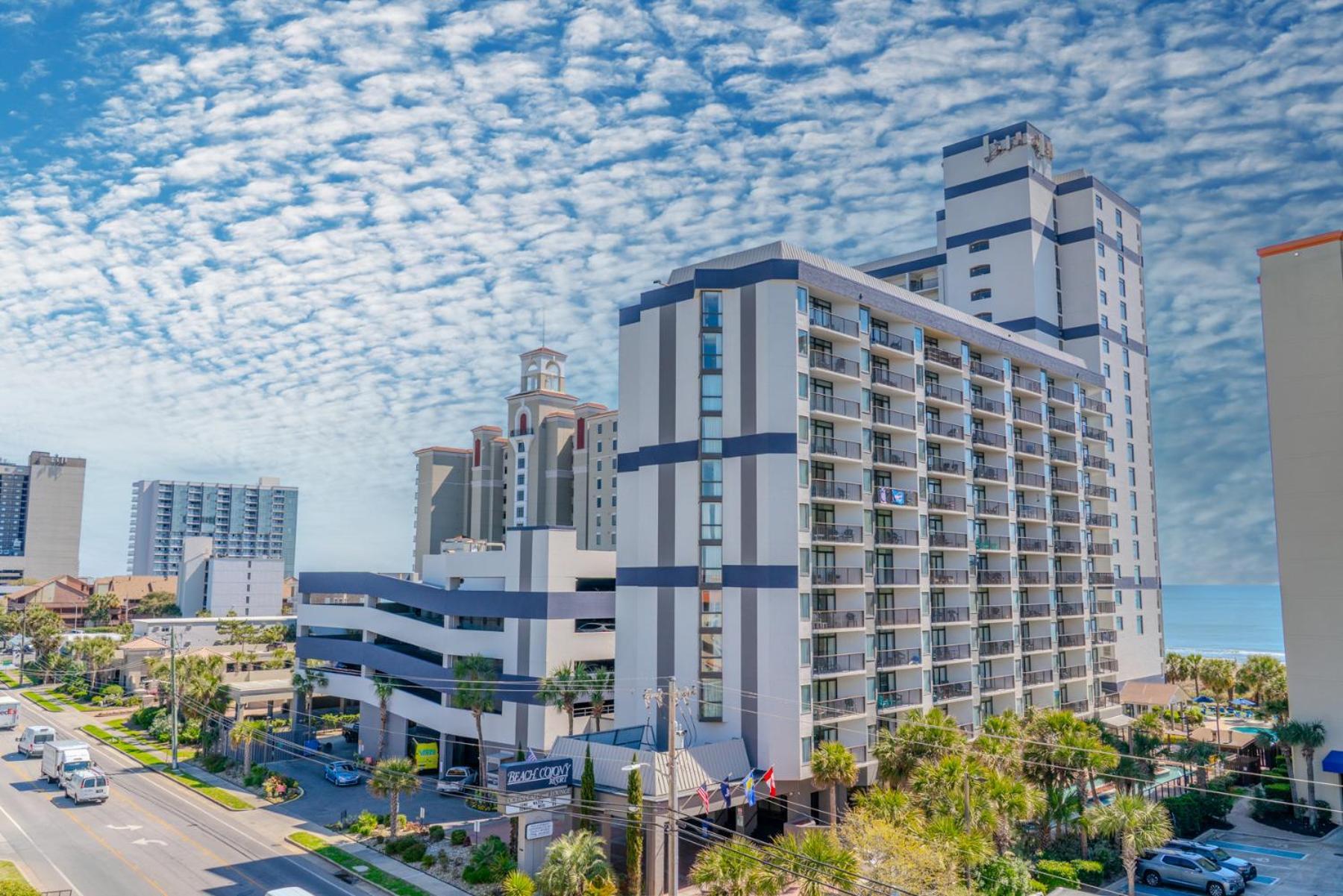 Beach Colony Resort Unit 1405 - Beautiful Oceanfront Condo - 1 Bedroom, 1 Bath - Perfect For 6! شاطئ ميرتل المظهر الخارجي الصورة